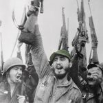 Fidel Castro Cheering
