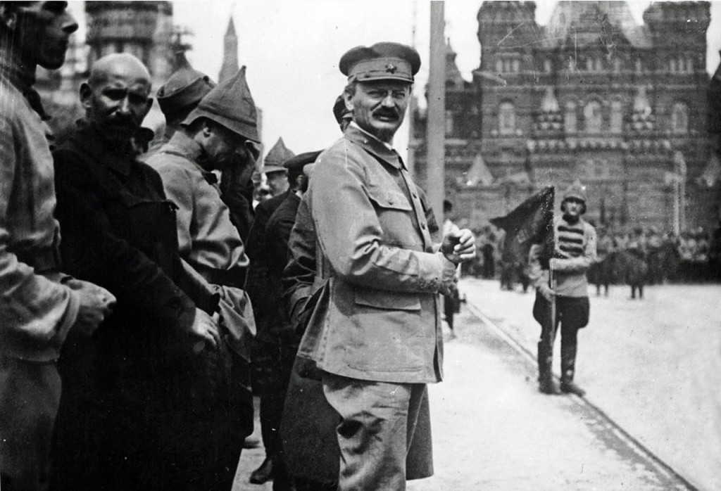 Trotsky, el jefe del Ejército Rojo
