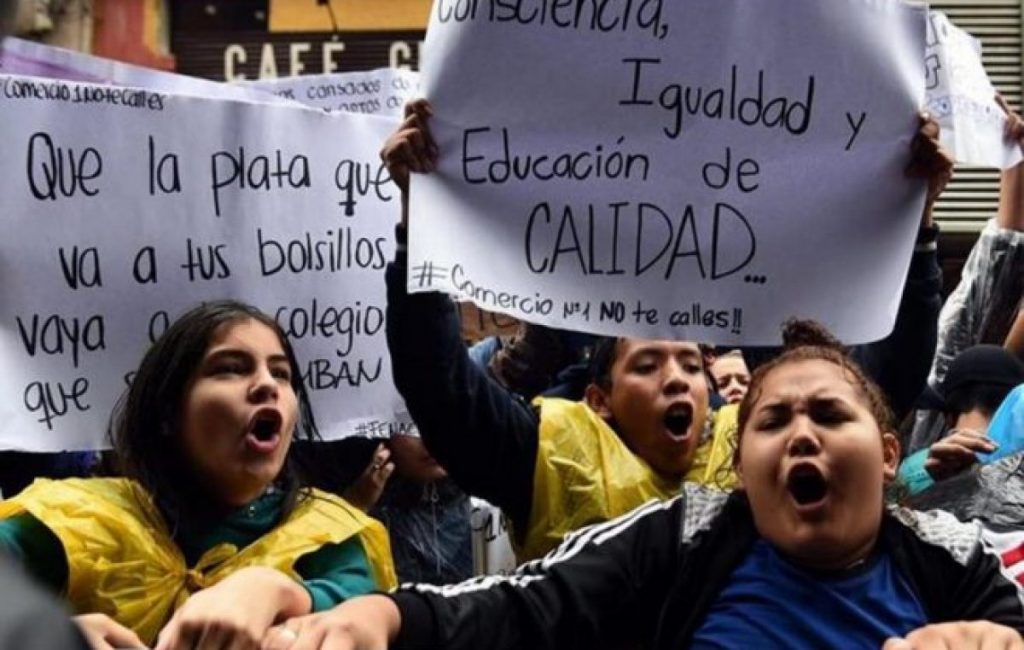 Desde la Juventud del Partido de los Trabajadores saludamos y apoyamos la movilización secundaria
