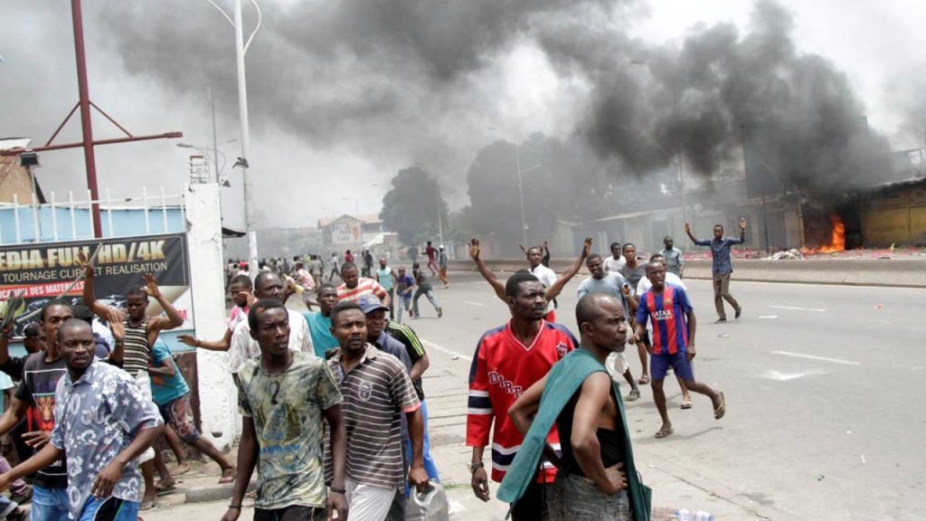 Sangre en las manos del gobierno del Congo