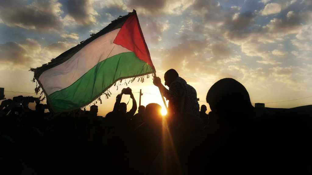 Protestas en el Día de la Tierra en Palestina