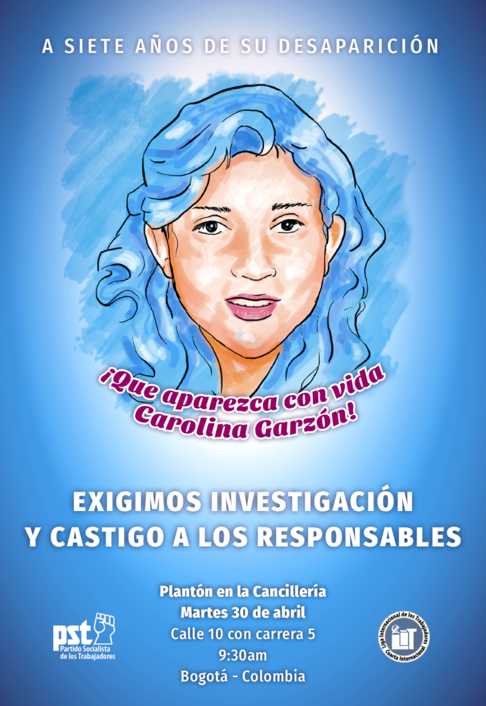 ¿Dónde está Carolina Garzón?