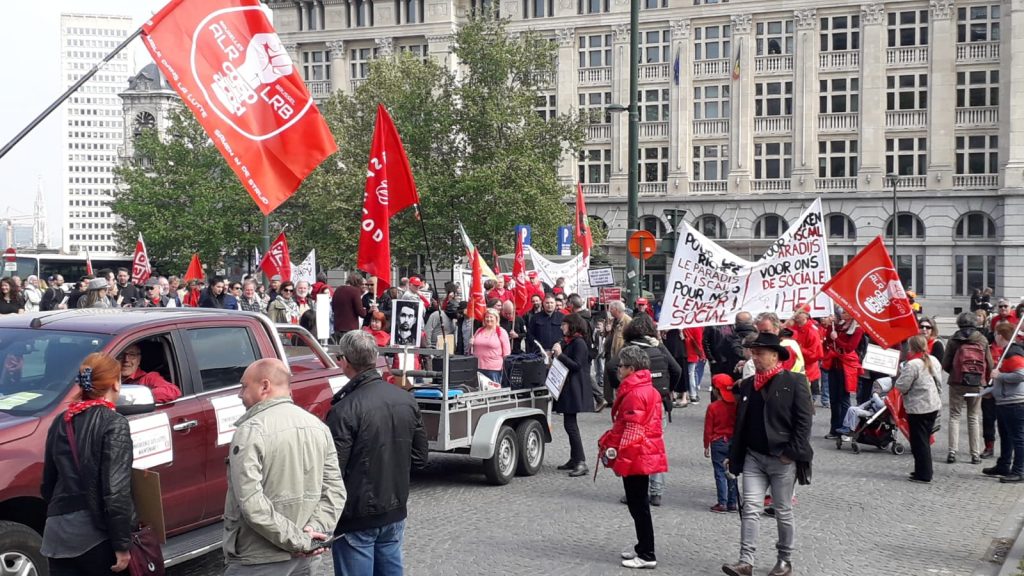 Cobertura: 1º de Mayo en Bélgica