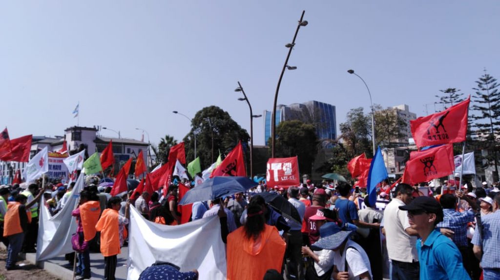 Cobertura: 1º de Mayo en Perú