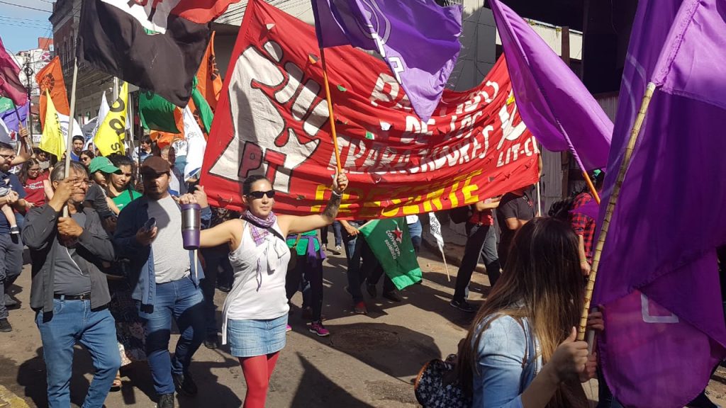 Cobertura: 1º de Mayo en Paraguay