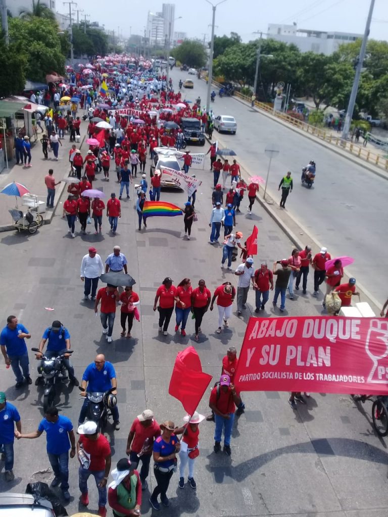 Cobertura: 1º de Mayo en Colombia