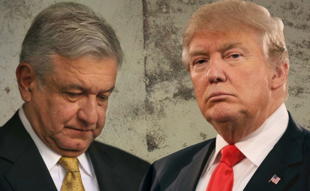 Trump chantajea y López Obrador obedece