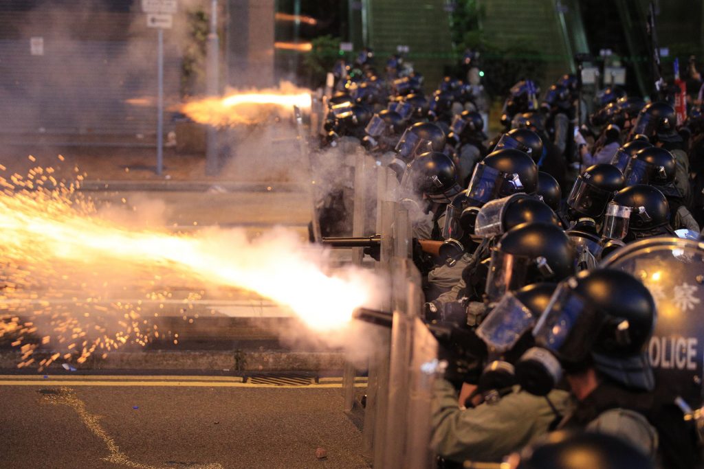 El pueblo de  Hong Kong no se “intimida” frente a la amenaza militar de Beijing