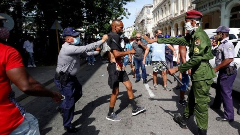 Cuba represion