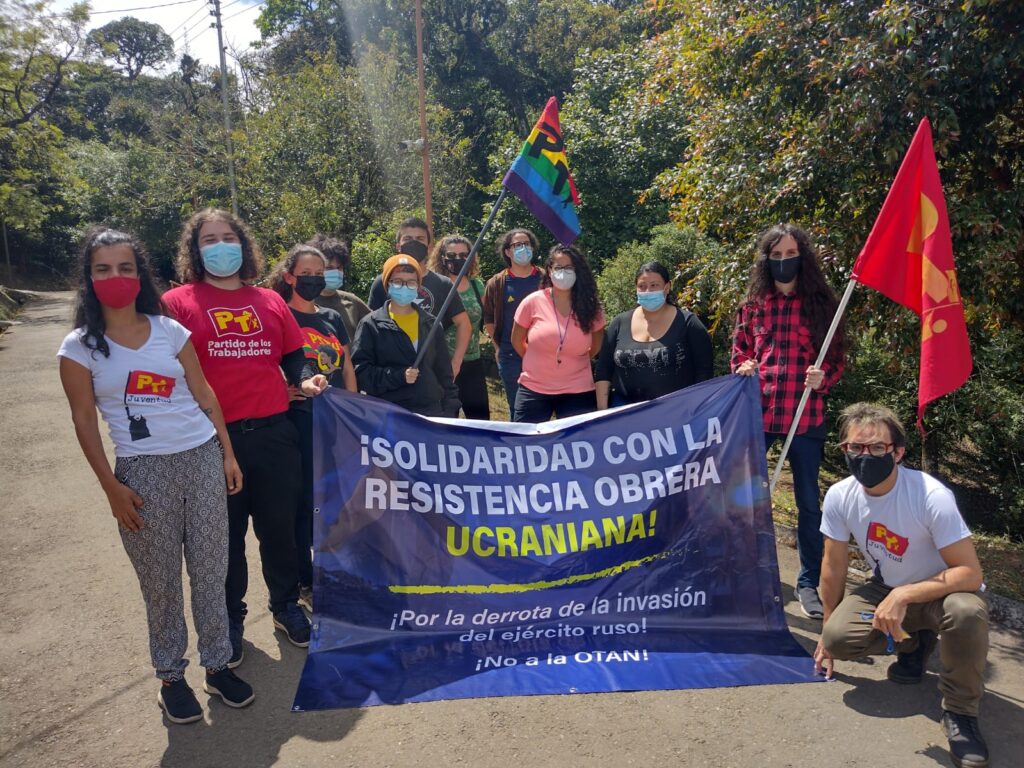 Estudiantes de la UCR lanzaron campaña en solidaridad con la clase obrera Ucraniana