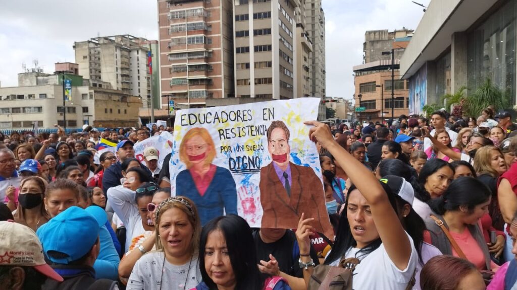 Venezuela: Trabajadoras y trabajadores de la educación se movilizan en todo el país