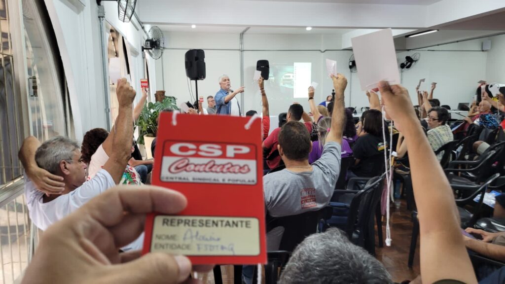 CSP-Conlutas: 'Organización, lucha, combatividad e independencia frente a los gobiernos y patrones'