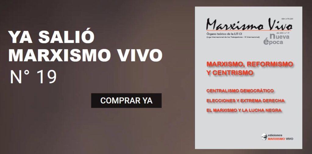 Salió la revista Marxismo Vivo-Nueva Época número 19