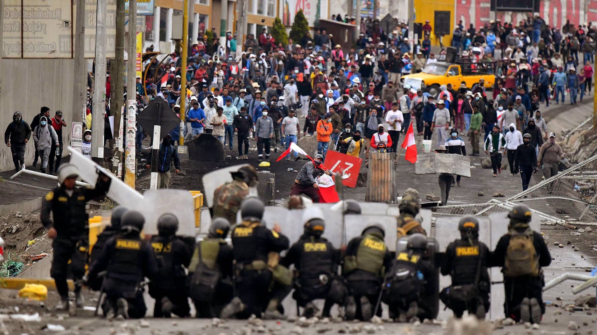 tercera toma de lima perú