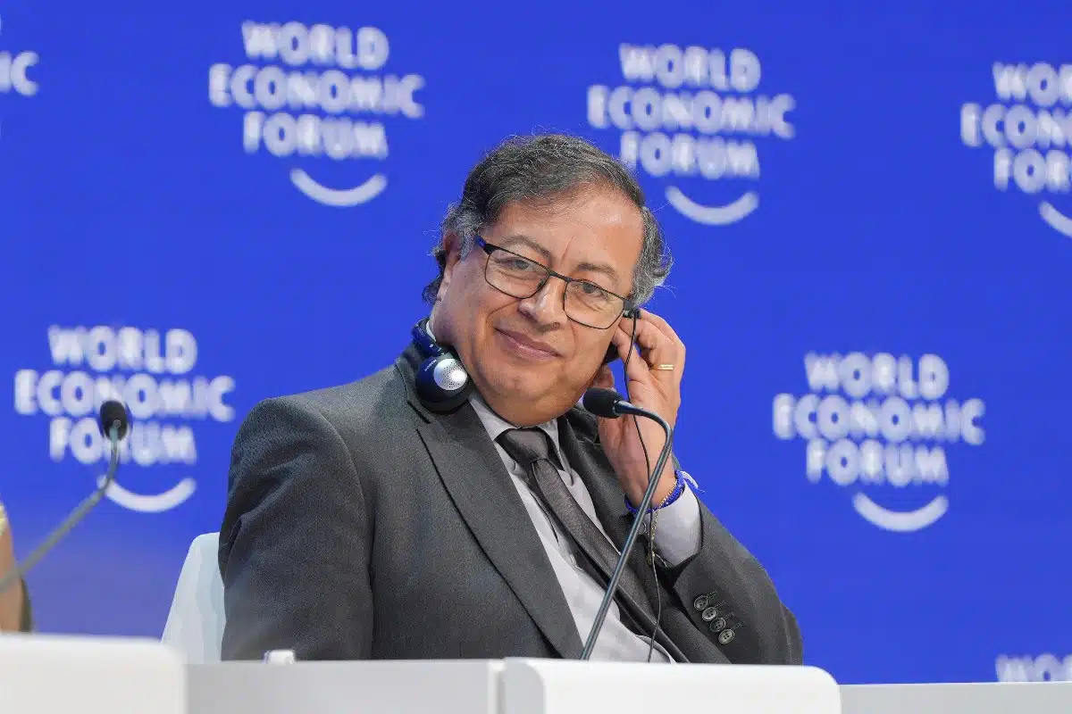 Gustavo Petro en el Foro Económico Mundial. Europa Press