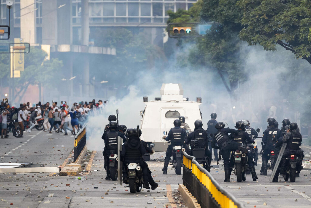 ¡Cese a la represión! ¡No a la criminalización de la protesta! ¡Abajo la dictadura madurista!