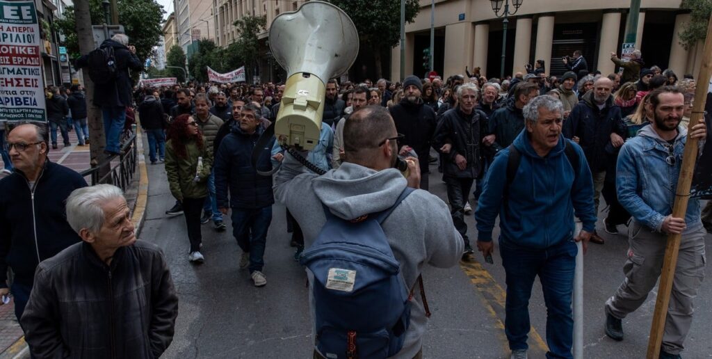 Los trabajadores griegos vuelven a luchar