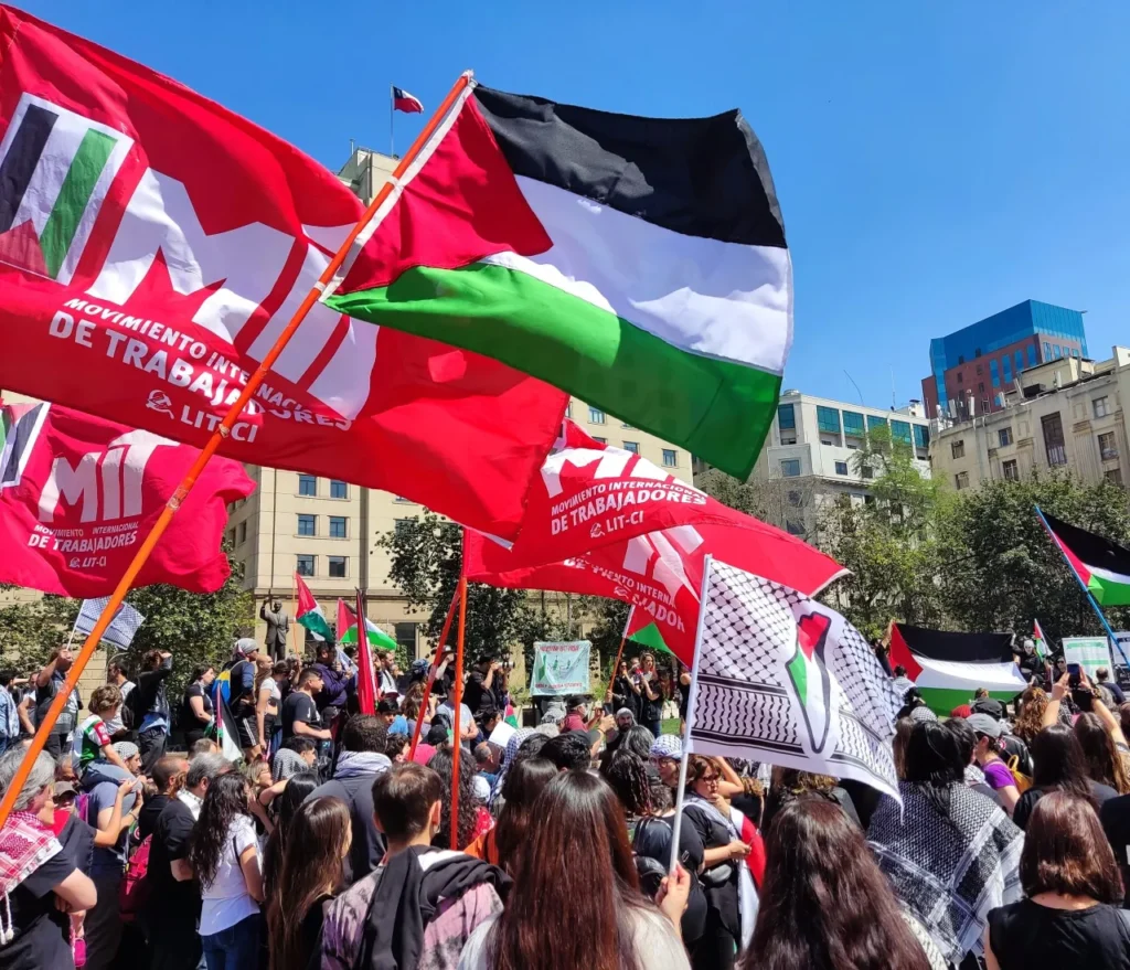 1° de mayo ¡Toda la solidaridad con las resistencias palestina y ucraniana! ¡Abajo el ajuste de Boric-Marcel y la derecha!