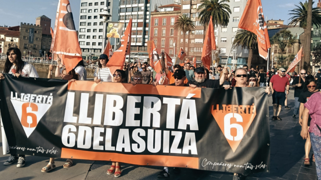 ¡Libertad inmediata para los seis de la Suiza!