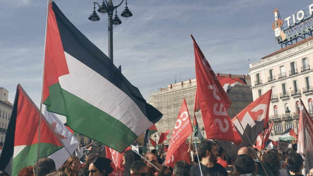 CRÓNICA | El 15 de octubre fue una gran jornada de lucha por Palestina