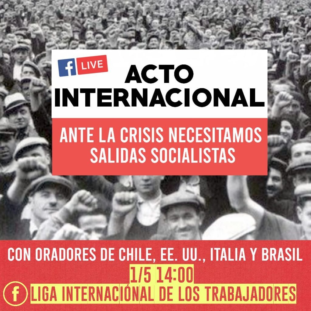 Argentina| Participe do ato internacional do 1º de Maio da LIT-QI