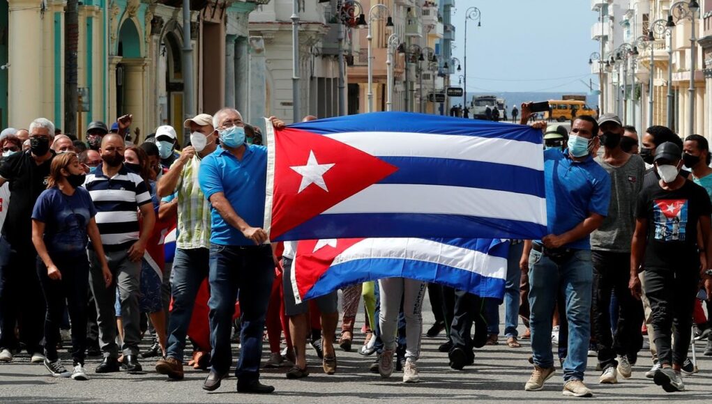 Cuba protesta