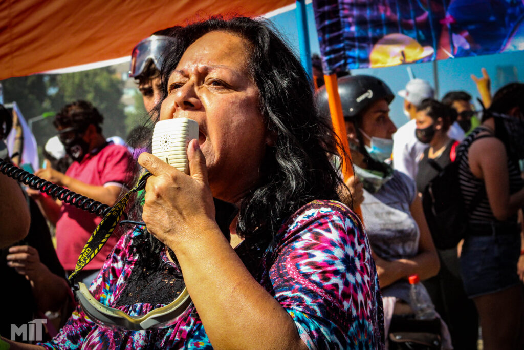 María Rivera, uma tribuna da revolução chilena na Convenção Constituinte