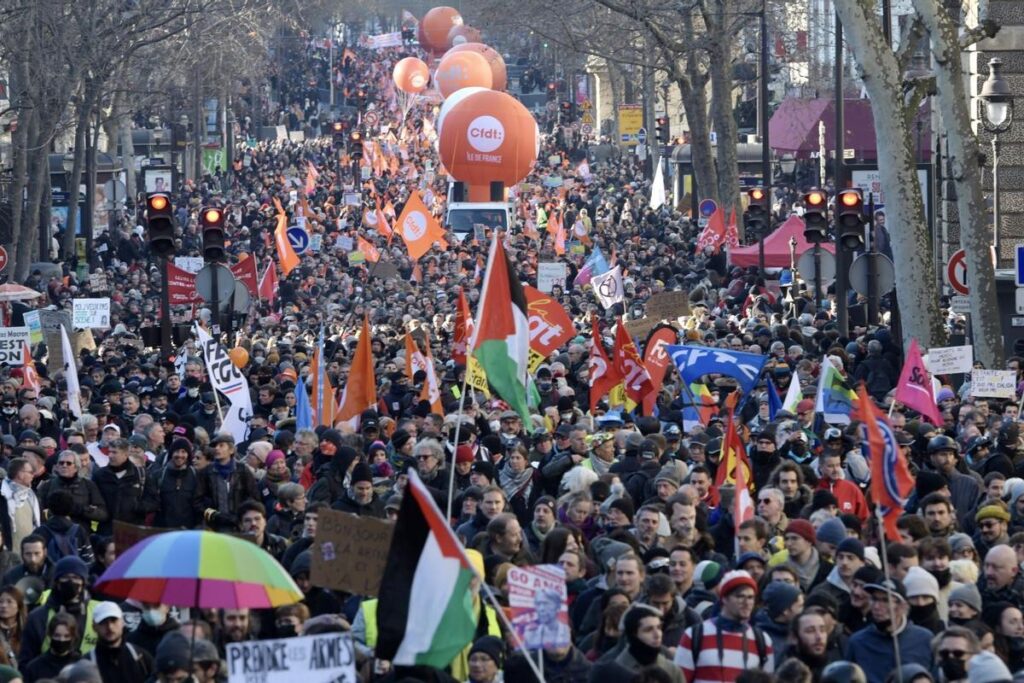 Neste 1º de maio: marchar com a resistência ucraniana contra Putin e com a classe trabalhadora francesa contra Macron