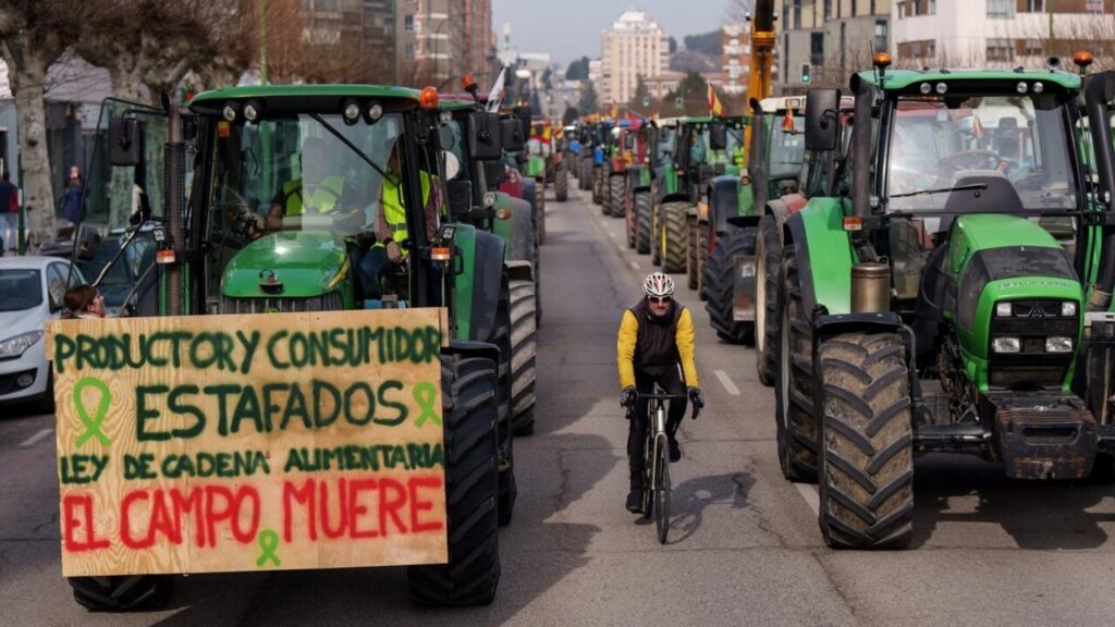 Em plena crise climática, a revolta dos tratores chega ao Estado Espanhol