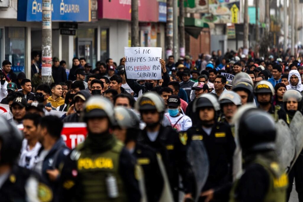 O povo marcha contra o crime… o governo e o Congresso