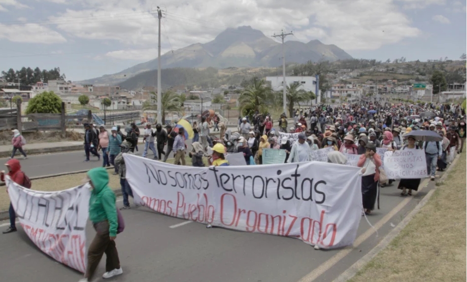 Paralisação Nacional no Equador: Governo assassina líder indígena e mobilização se amplia