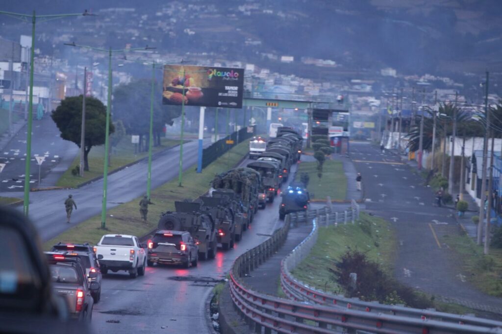 Equador | Governo declara guerra aos protestos e assassina manifestantes