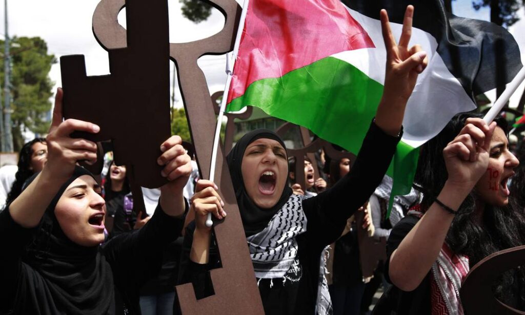 A luta Palestina é também a luta das mulheres árabes contra seus próprios regimes opressores