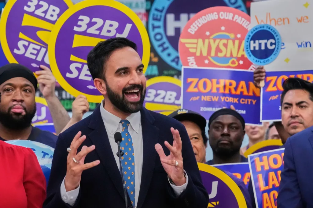 Mamdani ganha vitória forte na cidade de Nova York
