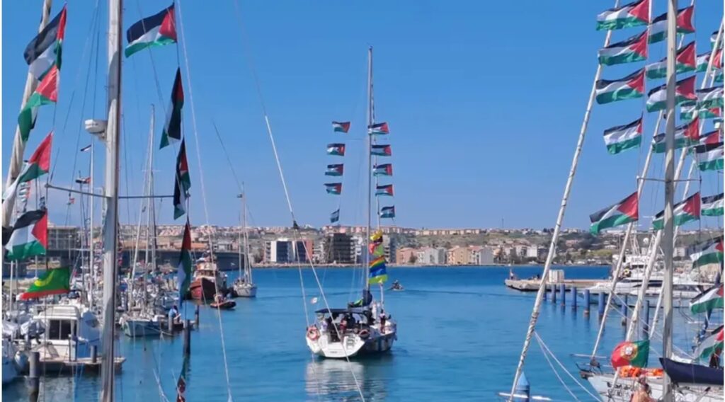 Flotilha Global Sumud parte da Turquia rumo a Gaza