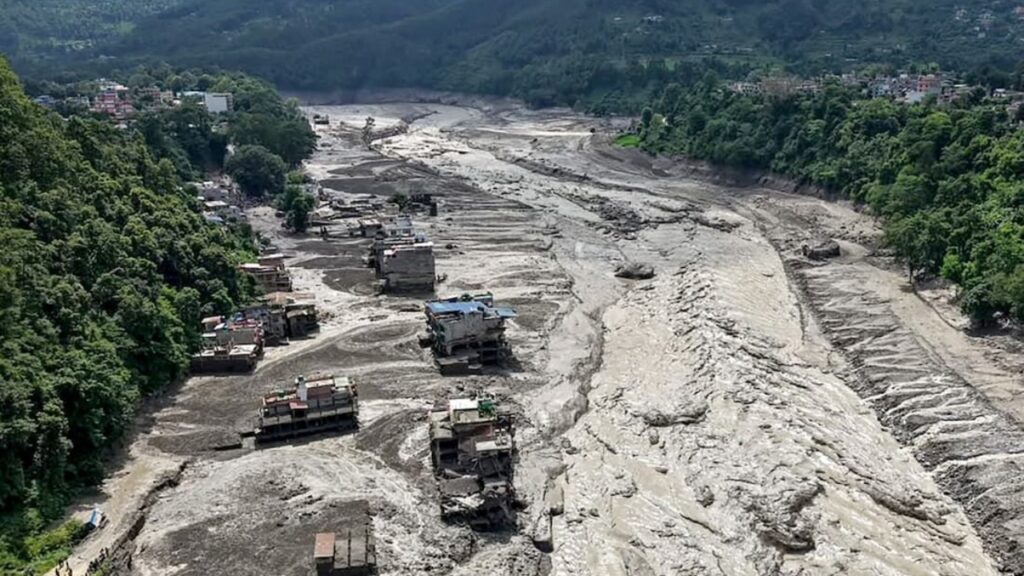 Inundações no Nepal