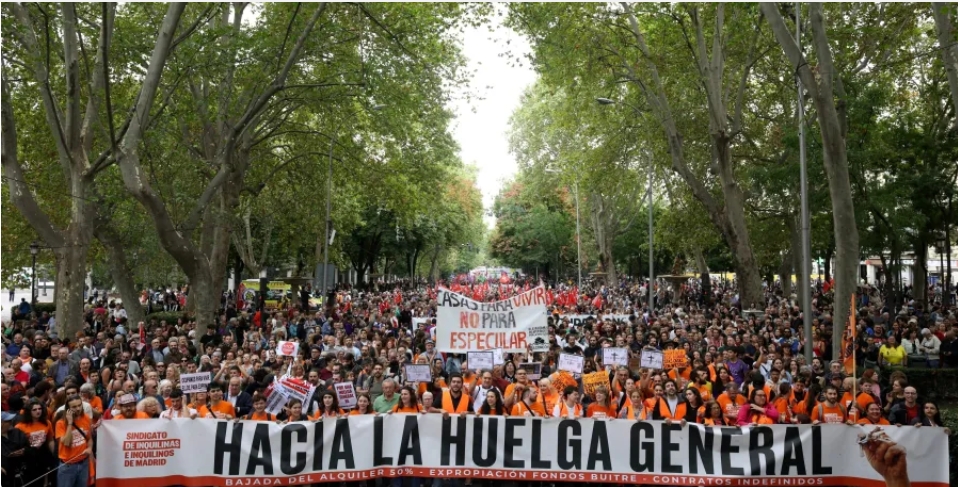 Por moradia, por salários e aposentadorias dignos, em defesa de serviços públicos de qualidade, vamos construir a greve geral!